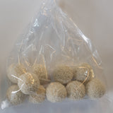 Schwammgummikugeln, 25 Stück, (Kleinmenge)