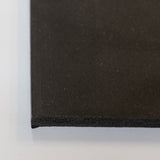 MDF Platte beidseitig schwarz,  durchgefärbt, ca. 500 x 1000 mm.