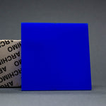 Blaue Acrylglas Platte in 3 Millimeter Stärke