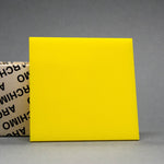 Gelbe Acrylglas Platte in 3 Millimeter Stärke