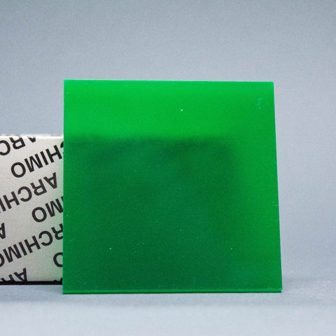 Acrylglas Platte grün in 3 Millimeter dick