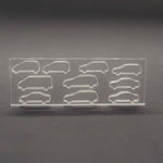 PKW gelasert aus Acrylglas, transparent