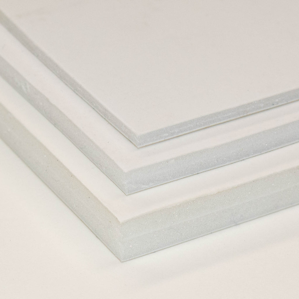 Foamboard Sandwichplatten, weiß, Format 700 x 1000 mm – Archimo