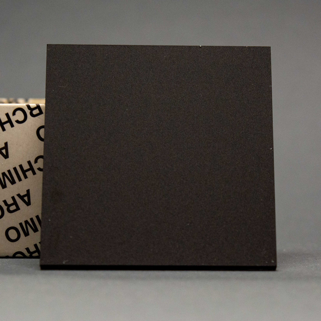 Acrylglas schwarz GS einseitig mattiert, – Archimo - Materialien für  Architektur Modellbau Dekoration