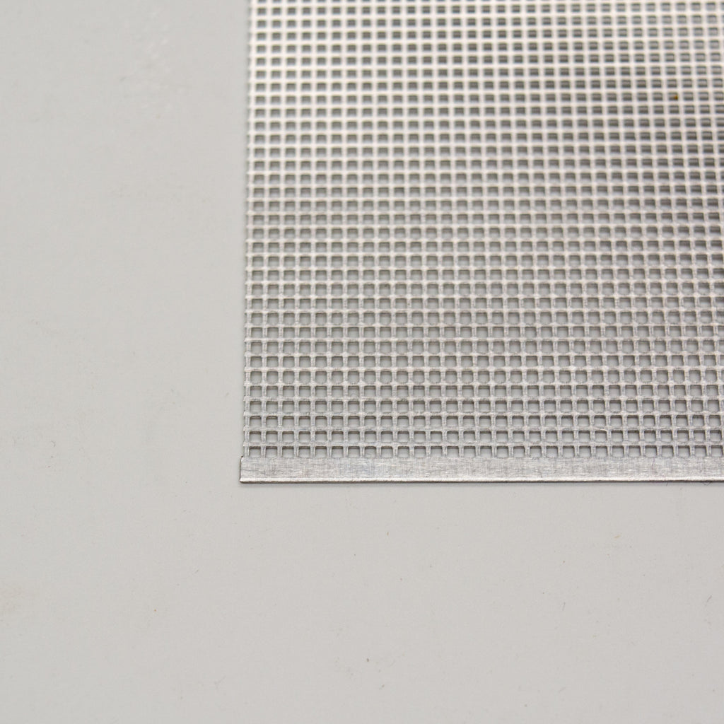 Lochblech Aluminium Quadratloch grade – Archimo - Materialien für  Architektur Modellbau Dekoration