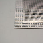 Lochblech Aluminium Quadratloch grade